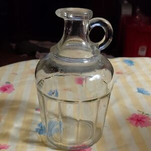 Classic Transparent Glass Carafe